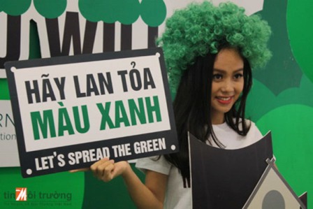 เยาวชนนครหลวงมีส่วนร่วมต่อการเพิ่มสีเขียวให้แก่โลกใบนี้